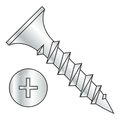 Newport Fasteners Drywall Screw, #6 x 2 in, Steel, Flat Head Phillips Drive, 3500 PK 186023-3500